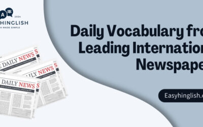 Daily Vocabulary from International Newspapers and Publications: June 10, 2025