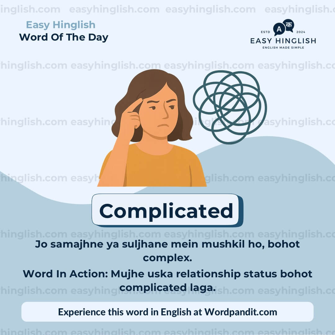 Complicated Profound Vocabulary Post