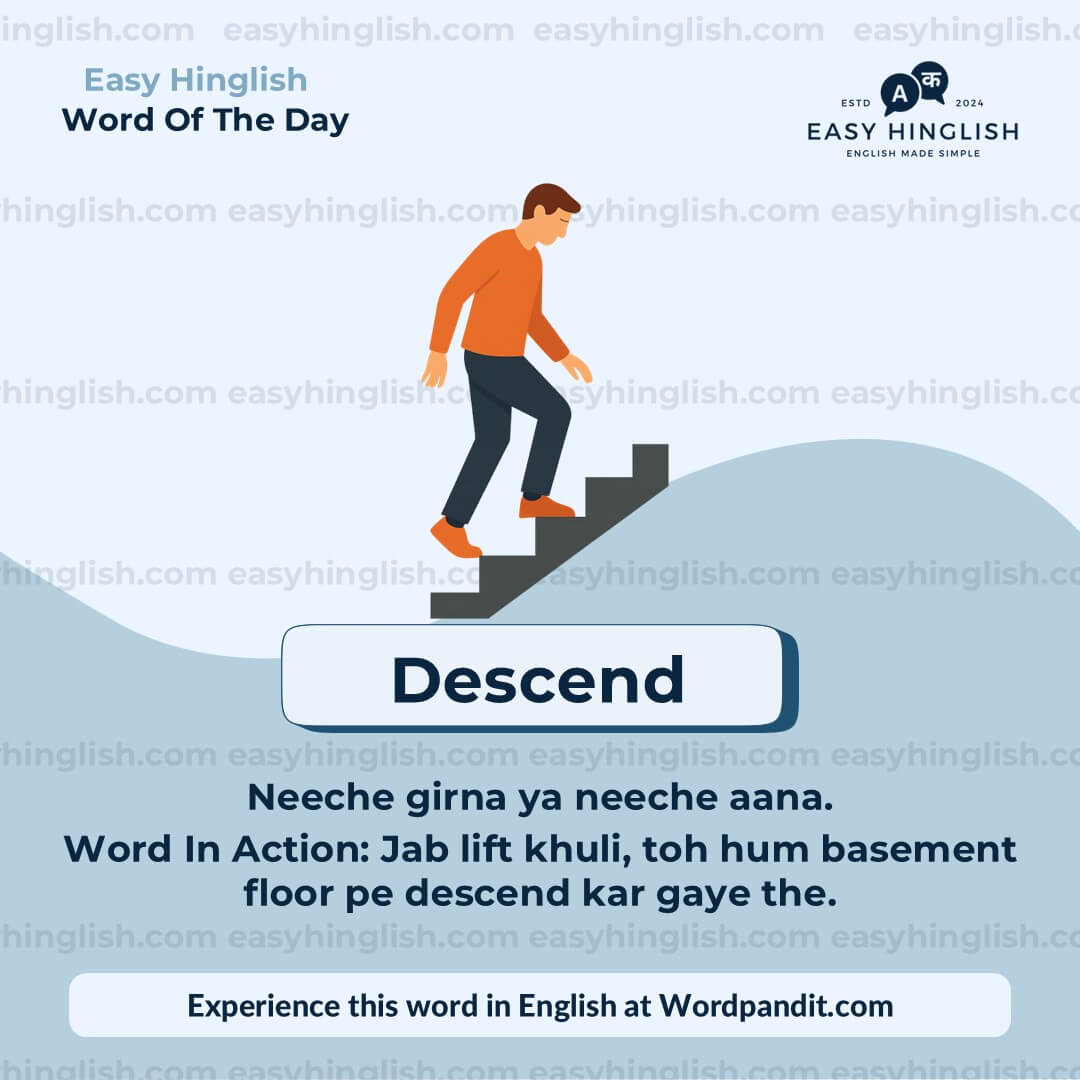 Descend Amateurs Vocabulary Post