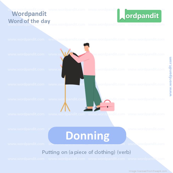 Donning Picture Vocabulary Inherent Vocabulary Post