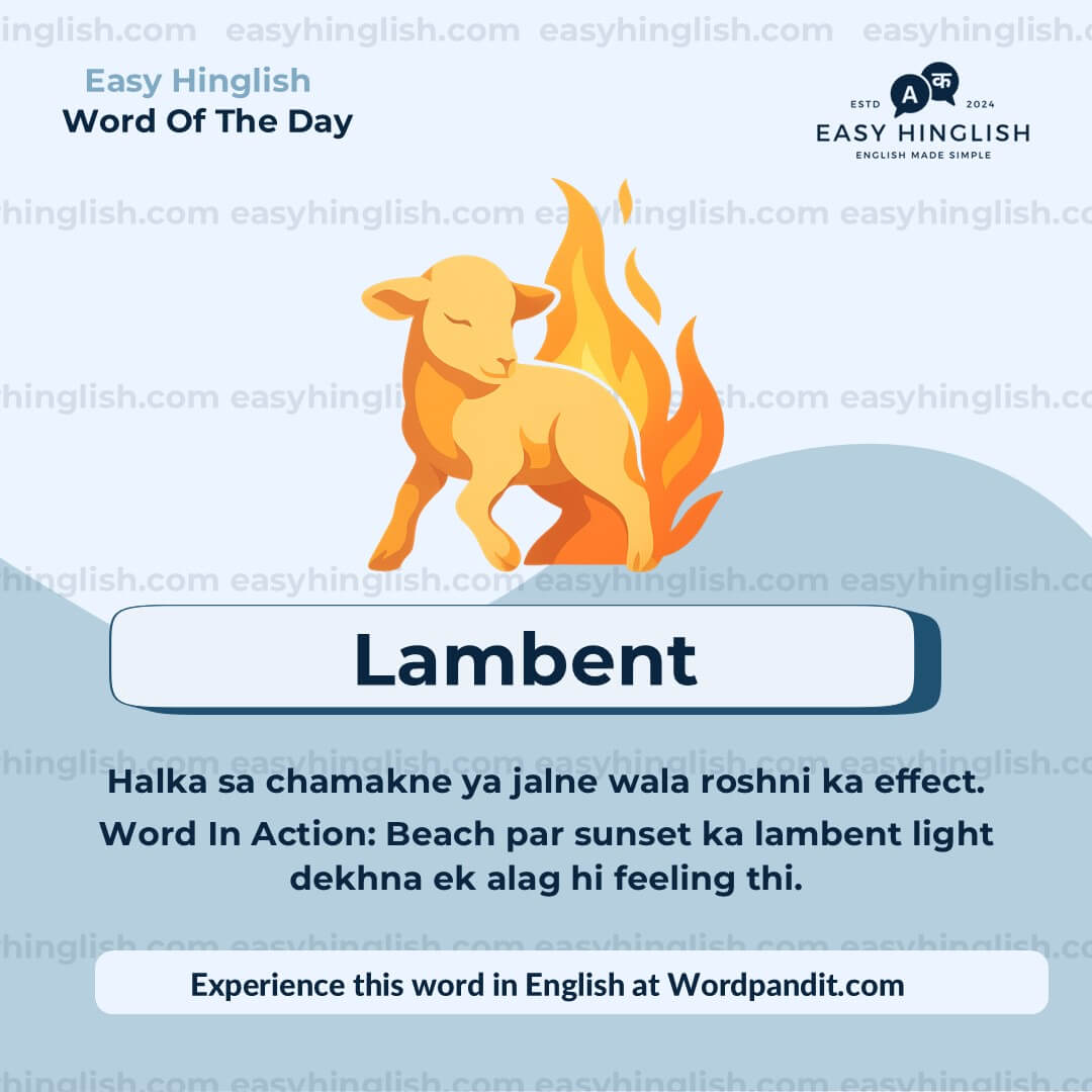 Lambent (EH) Segregate Vocabulary Post