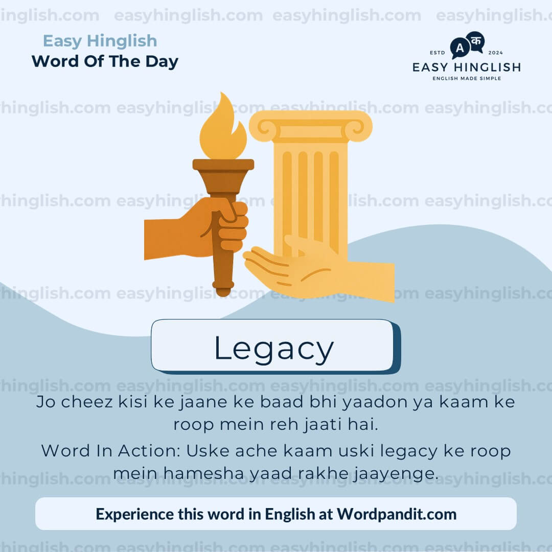 Legacy Correspond Vocabulary Post