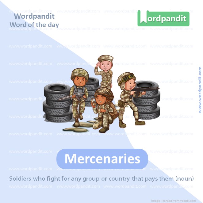 Mercenaries Picture Vocabulary Reckon Vocabulary Post