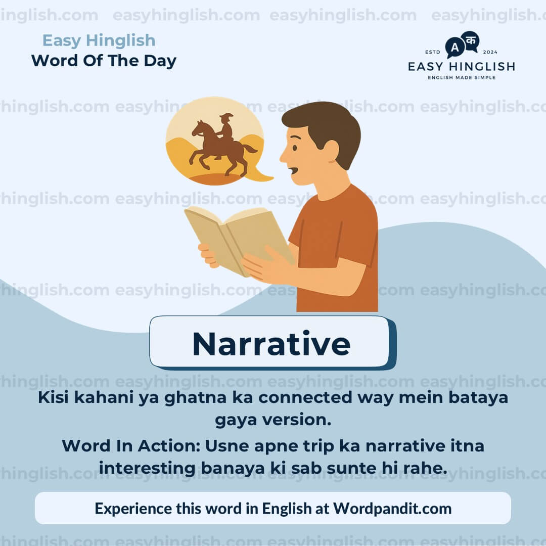 narrative Correspond Vocabulary Post