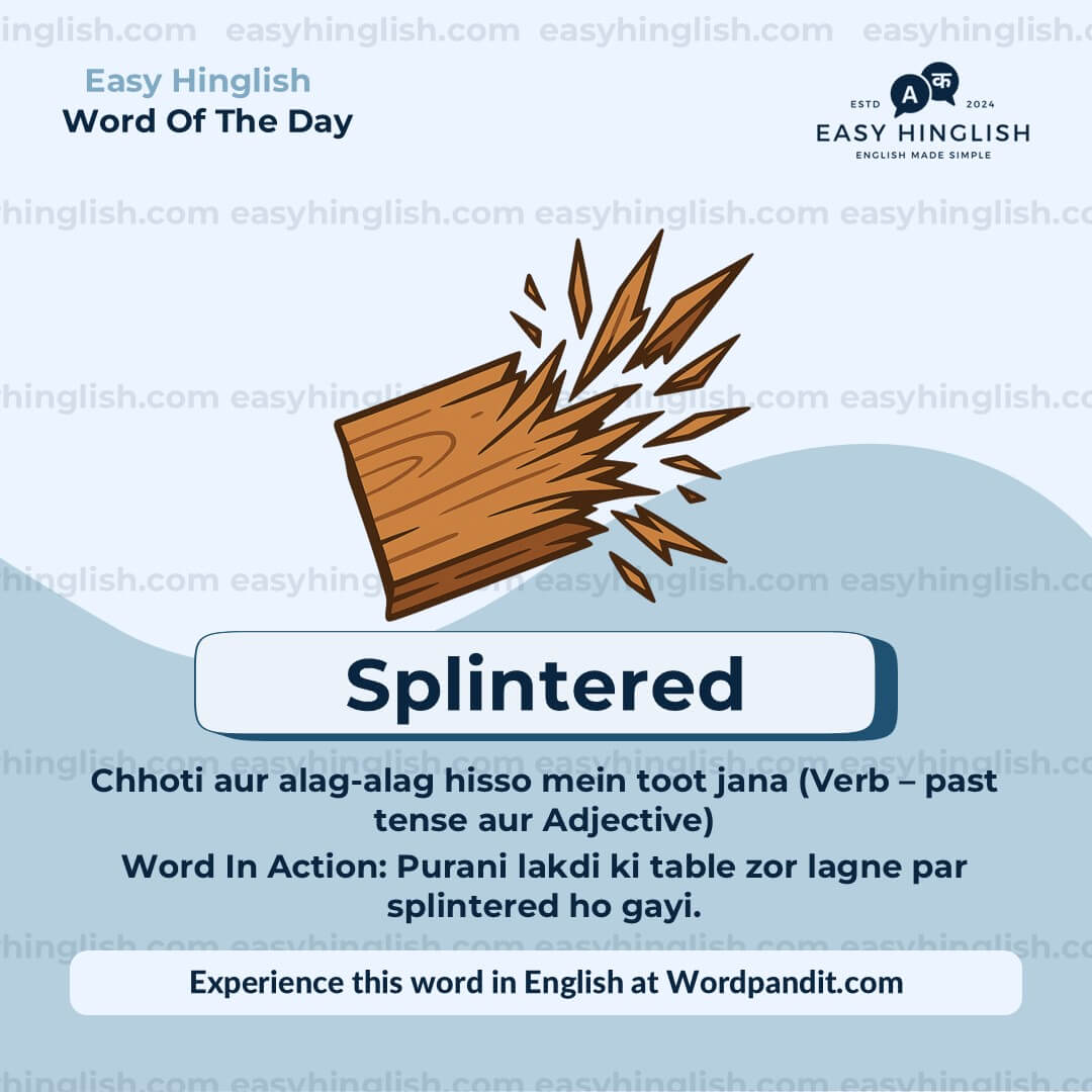 Segregate Vocabulary Post