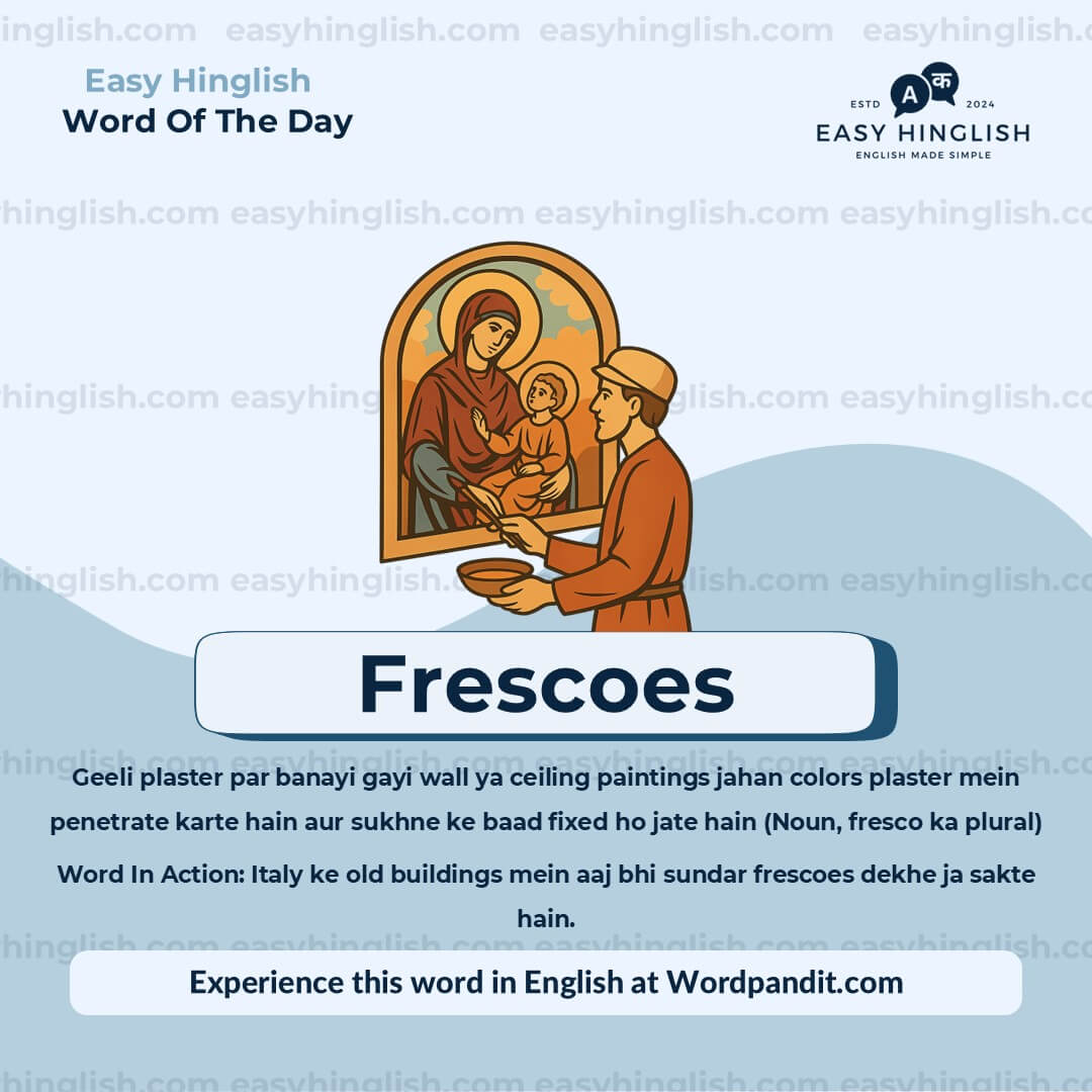 Frescoes Continuum Vocabulary Post