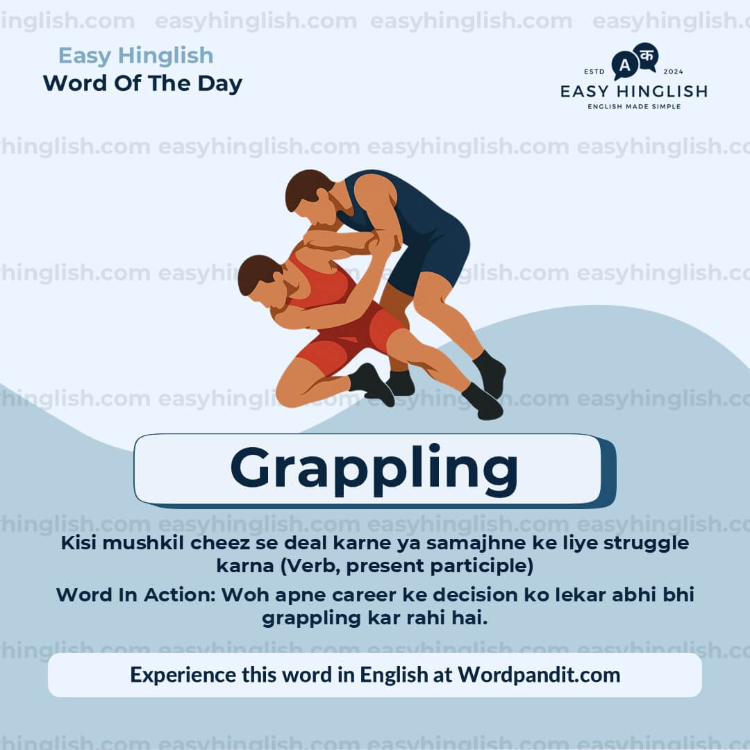 Grappling Catharsis Vocabulary Post