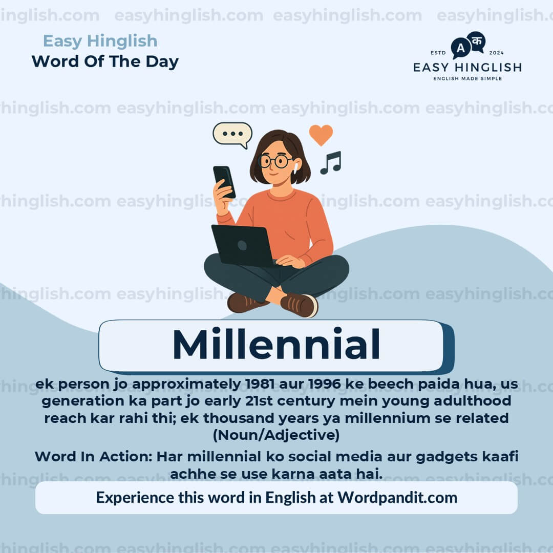 Millennial Taxonomy Vocabulary Post