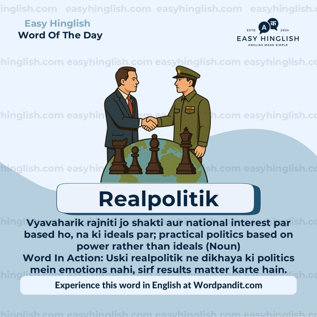 Realpolitik-2 Profound Vocabulary Post