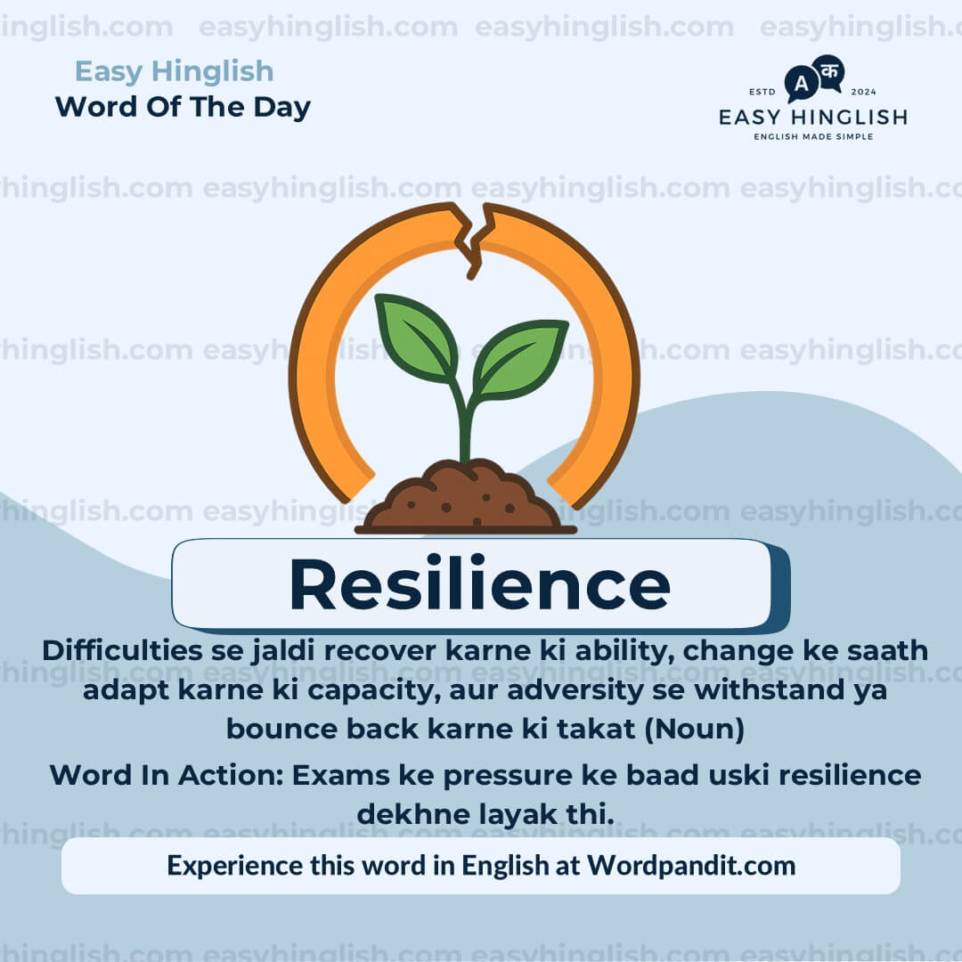 Resilience Correspond Vocabulary Post