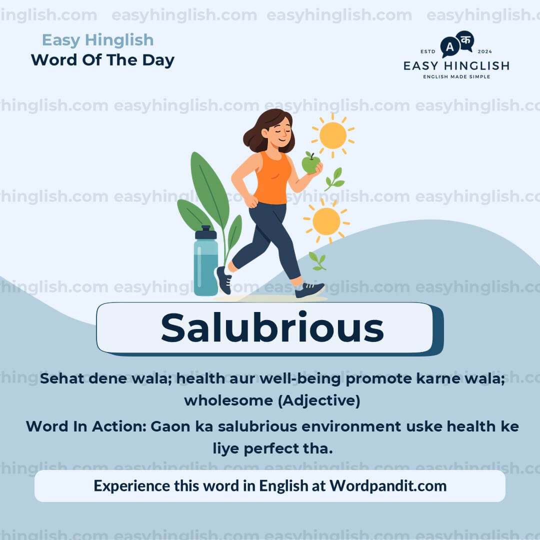 Salubrious-2 Correspond Vocabulary Post