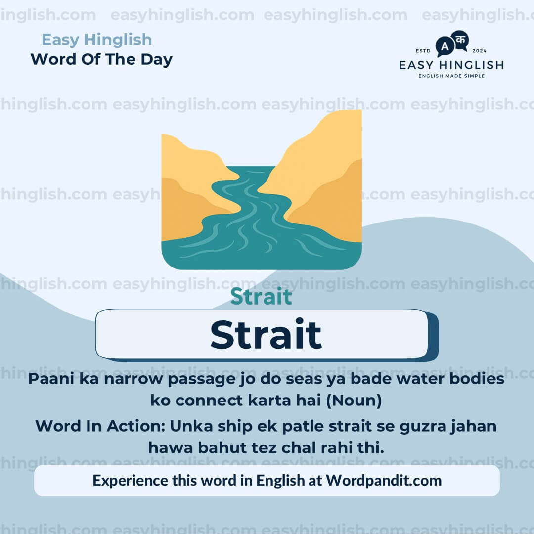 Strait Segregate Vocabulary Post