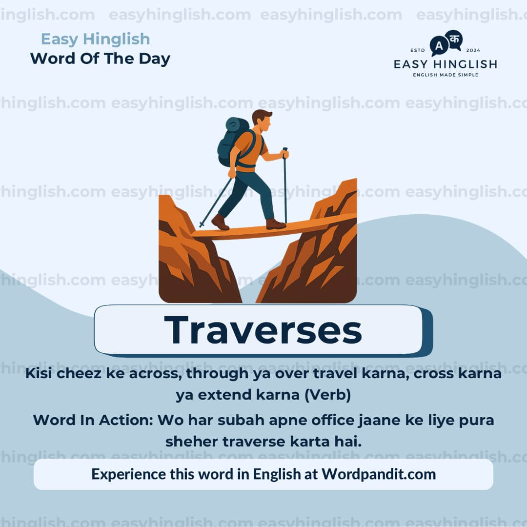 Traverses Segregate Vocabulary Post