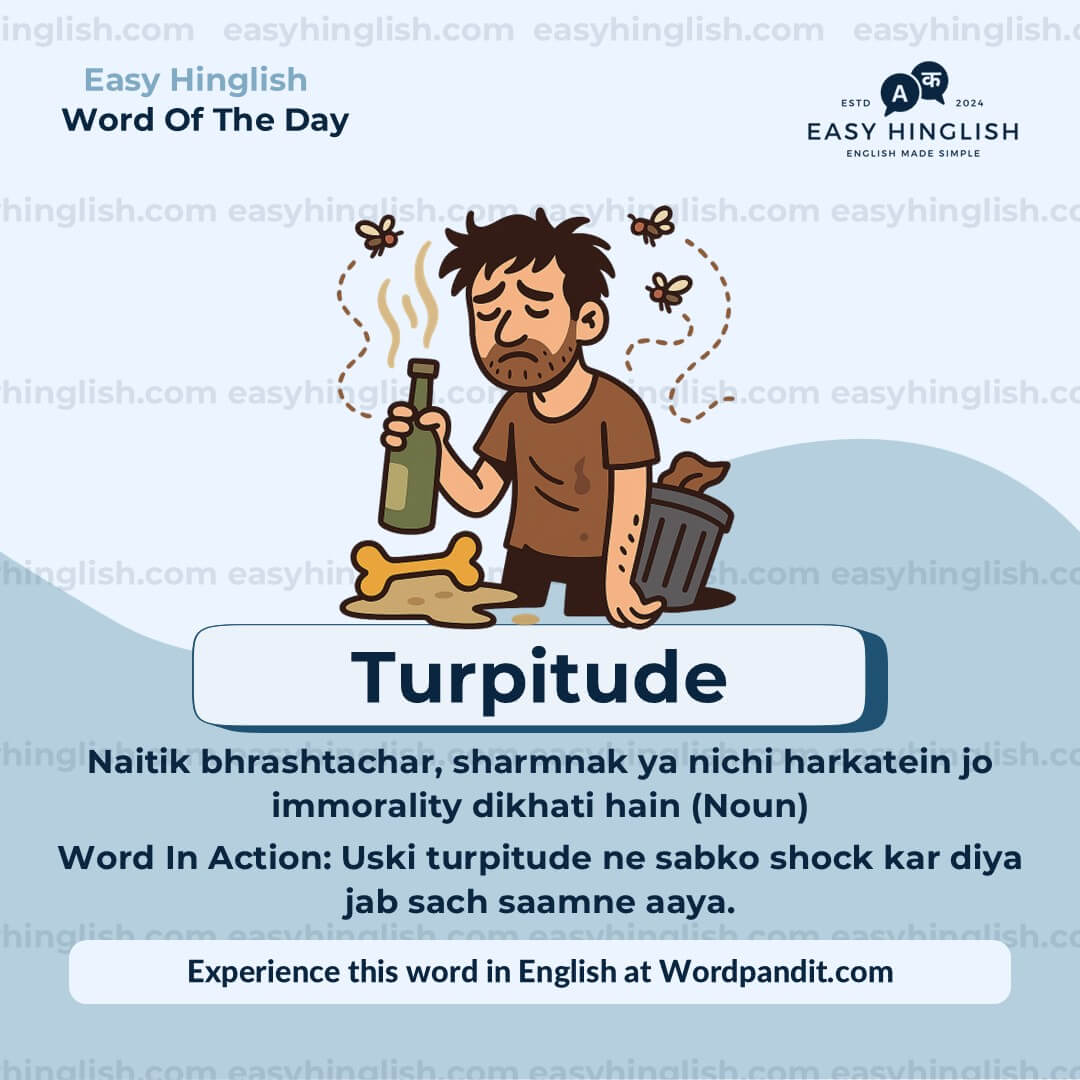 Turpitude-2 Ethnically Vocabulary Post